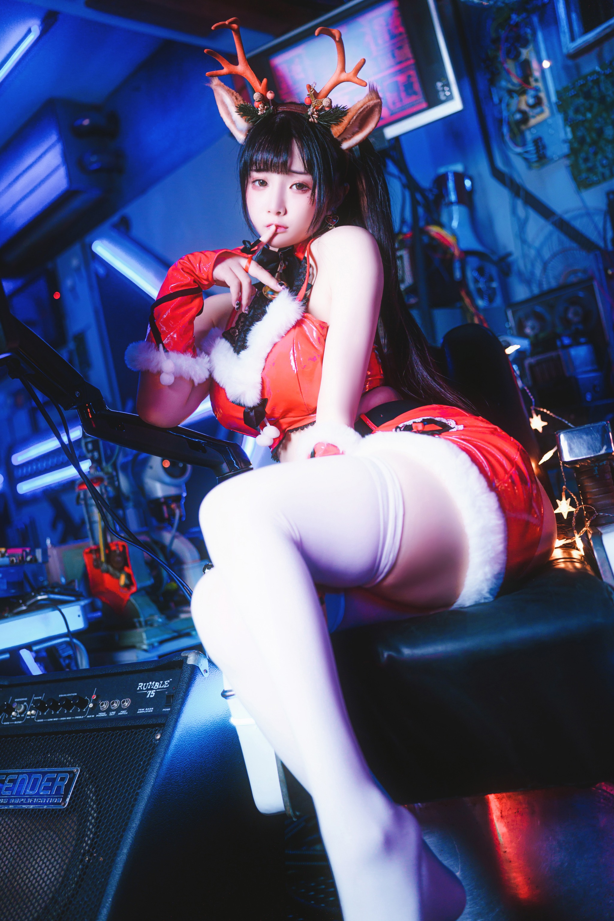 图片[1]-落落Raku – NO.009 可爱鹿 Dear Deer[63P]-XikXak